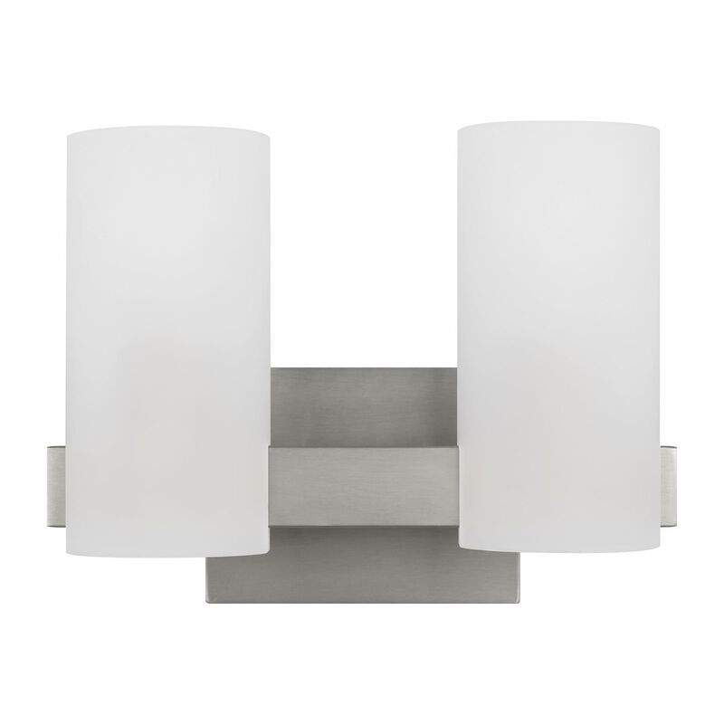 Drew & Jonathan Rhode 12 Inch 2 Light Bath Vanity Light by Visual Comfort Studio