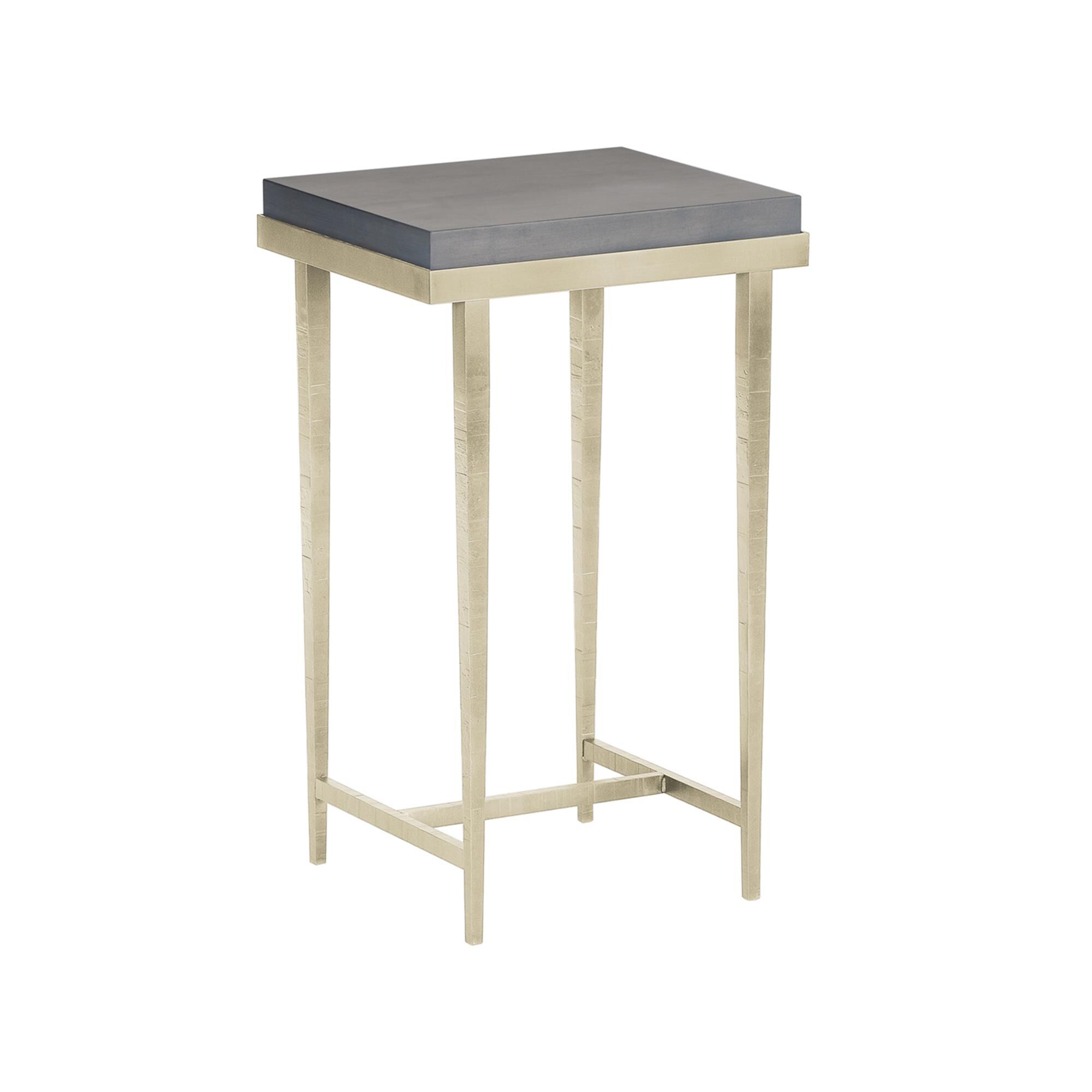 Shown in Modern Brass finish and Maple Grey accent