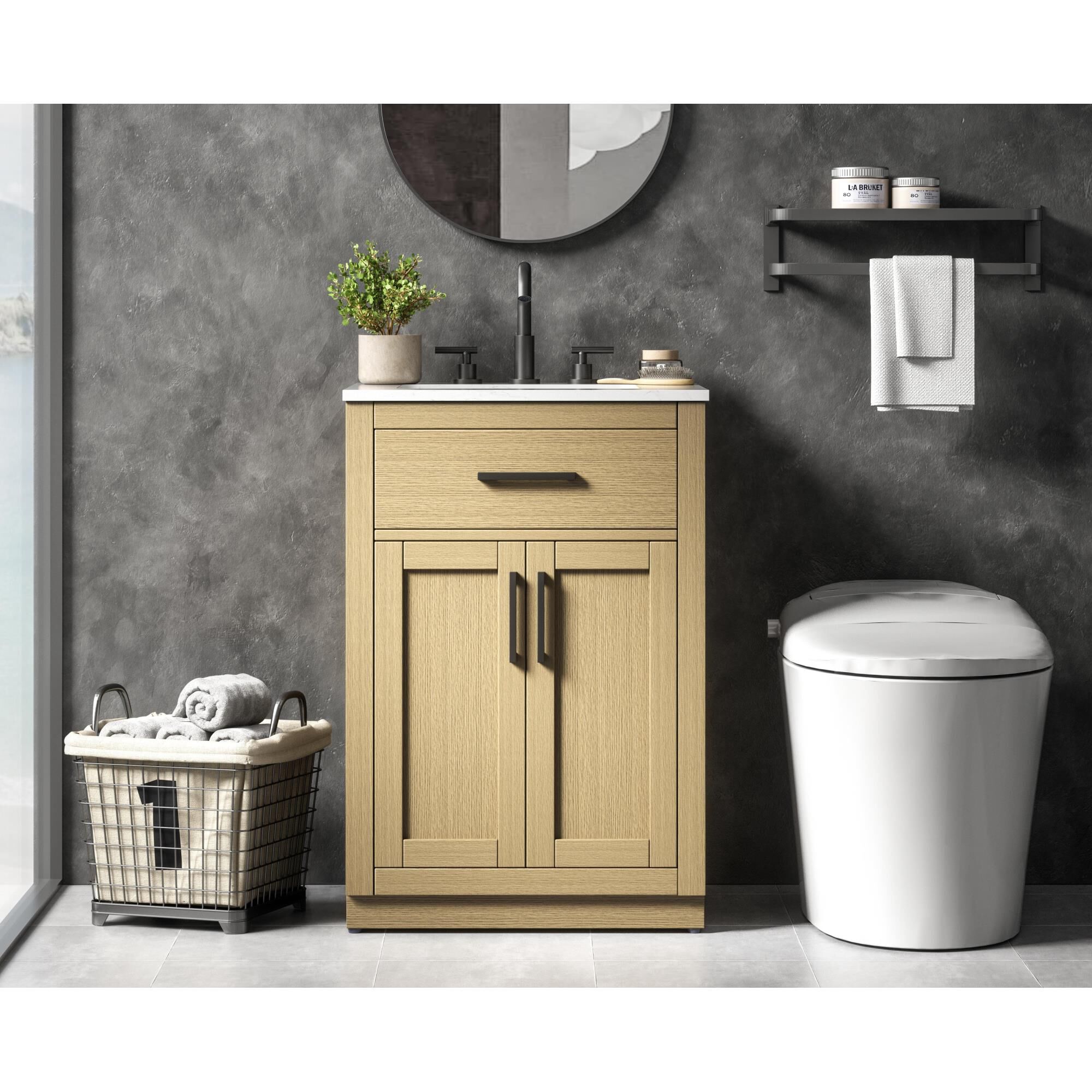 Alden 24 Inch Bath Vanity by Elegant Dcor