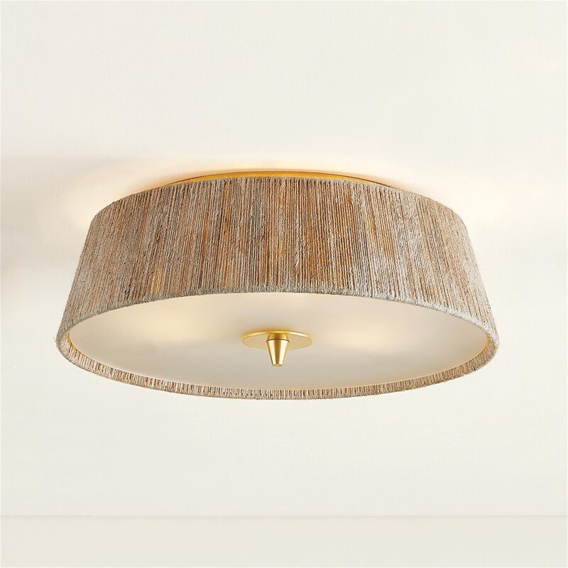 Cortney Bishop George 18 Inch 3 Light Semi Flush Mount by Hudson Valley Lighting