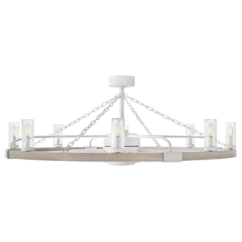 Sawyer 44 Inch Chandelier Ceiling Fan with Light Kit by Hinkley