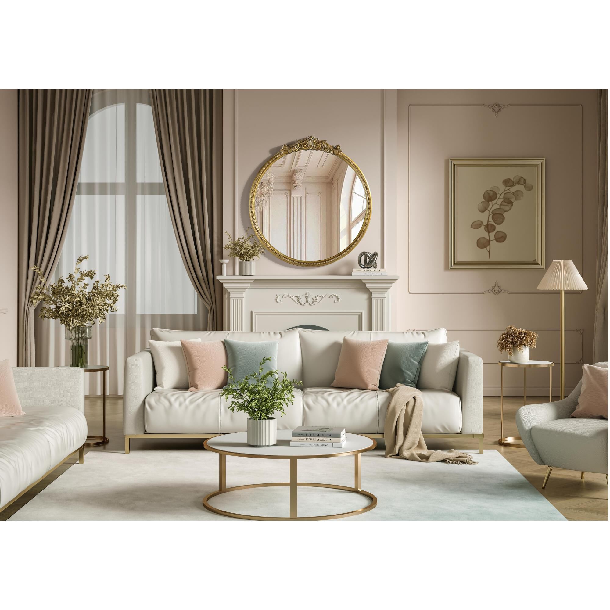 Shown in Antique Brass finish