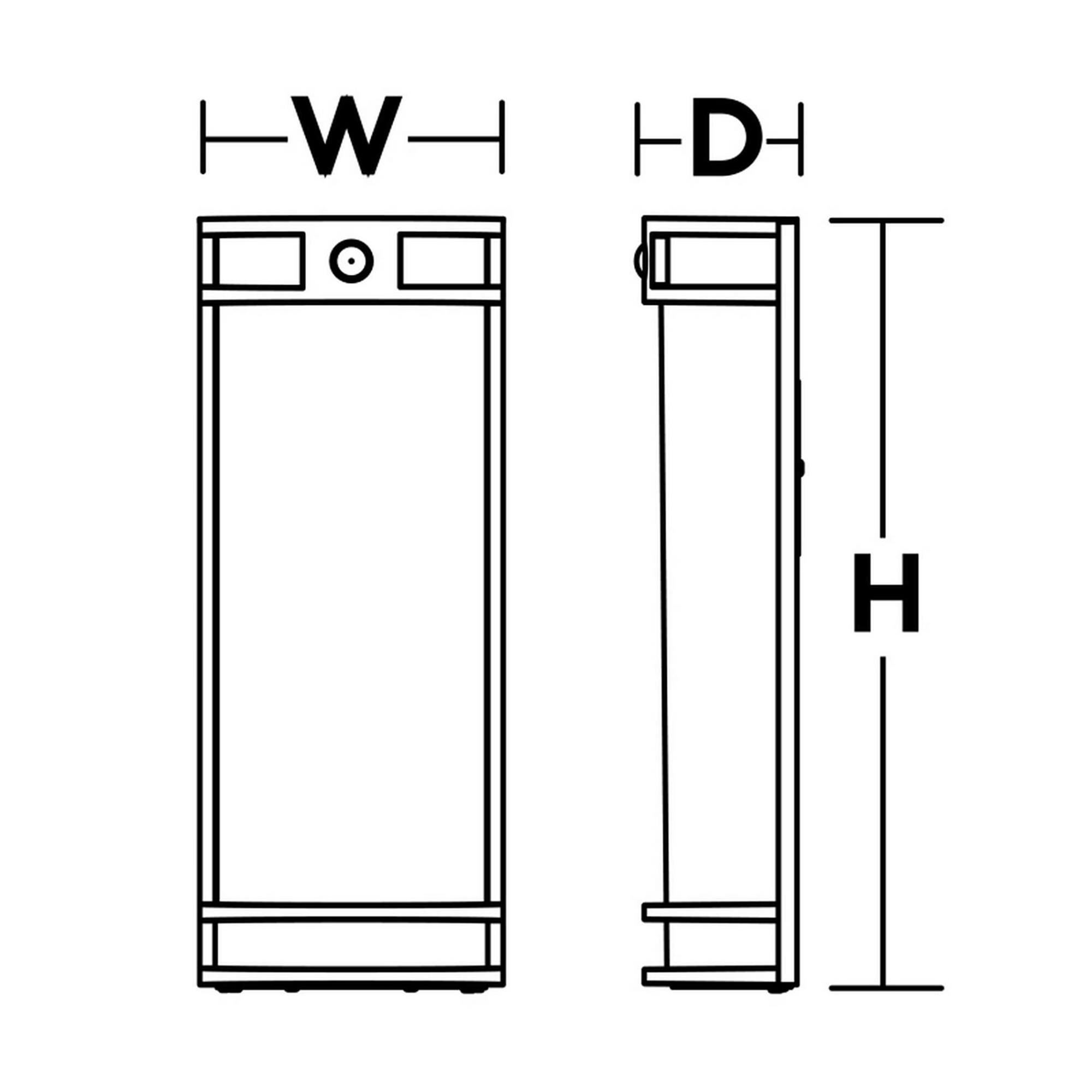 AFX Lighting Elston 10 Inch Tall LED Outdoor Wall Light