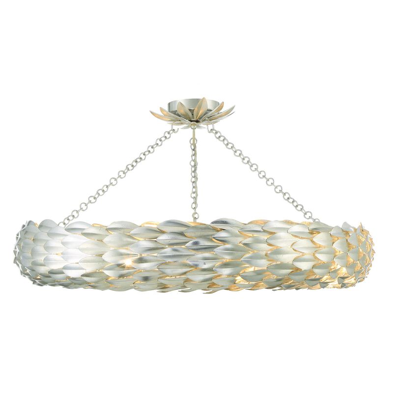 Broche Large Pendant Light by Crystorama