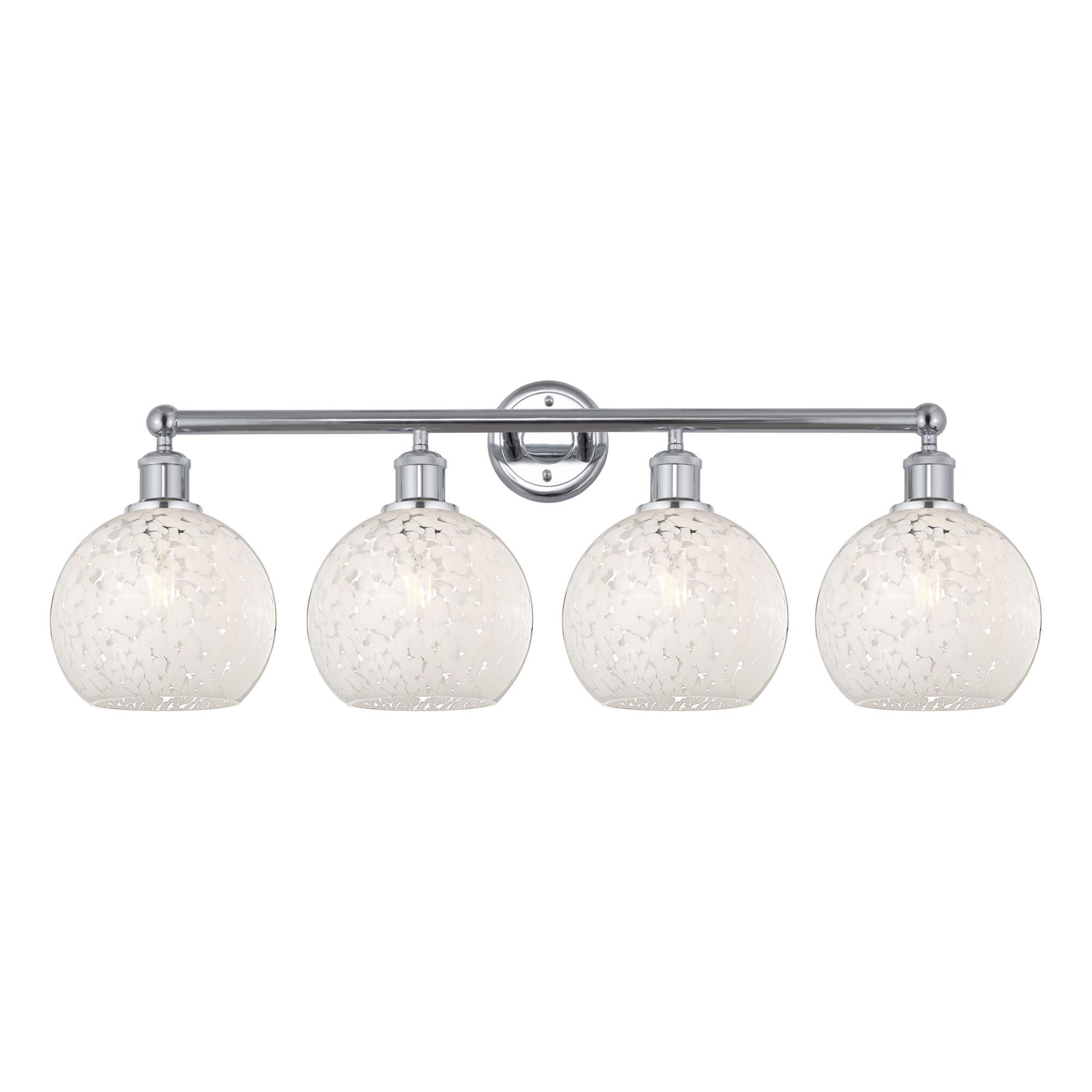 Bruno Marashlian White Mouchette 35 Inch Bath Vanity Light by Innovations Lighting