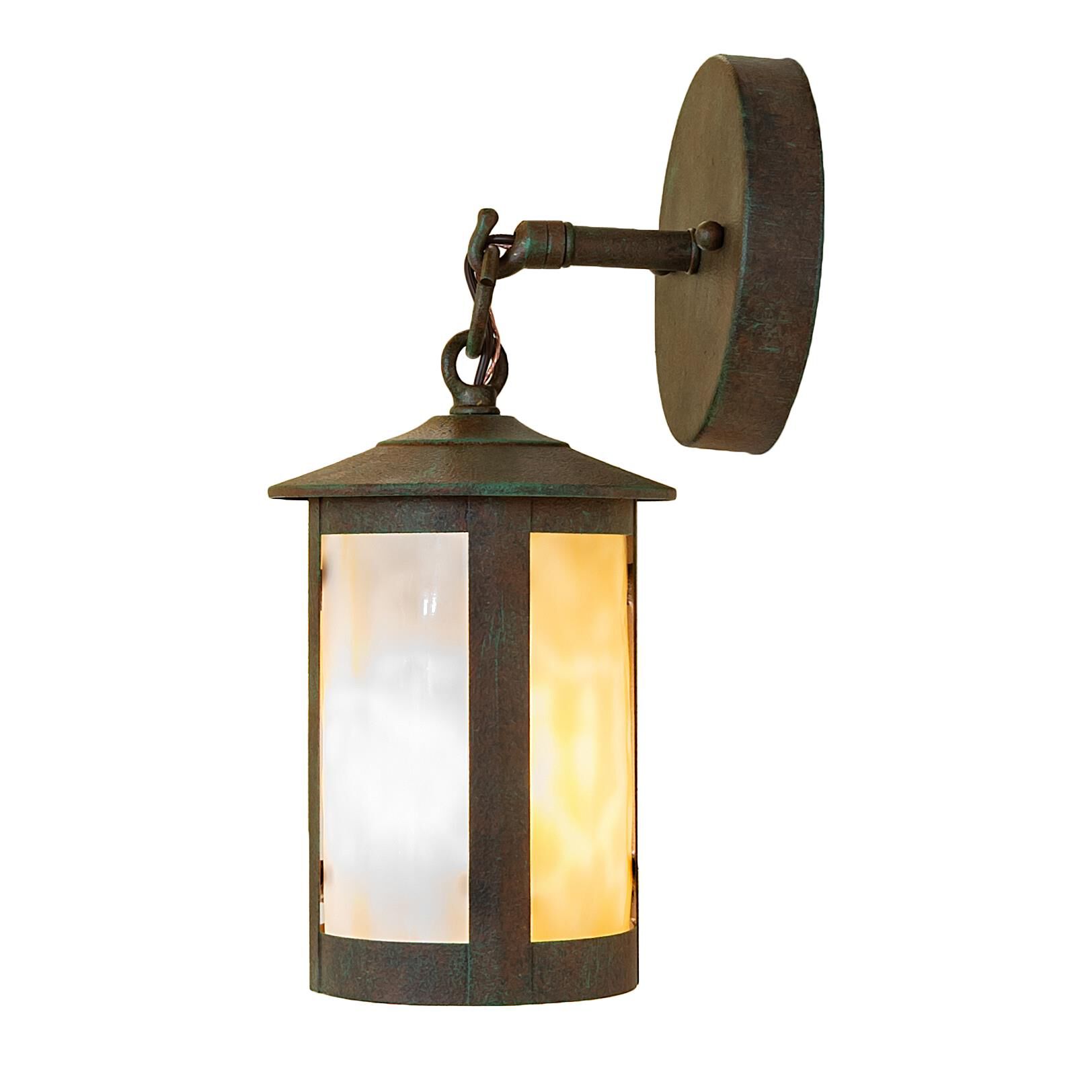 Meyda Lighting Fulton 12 Inch Tall Outdoor Wall Light