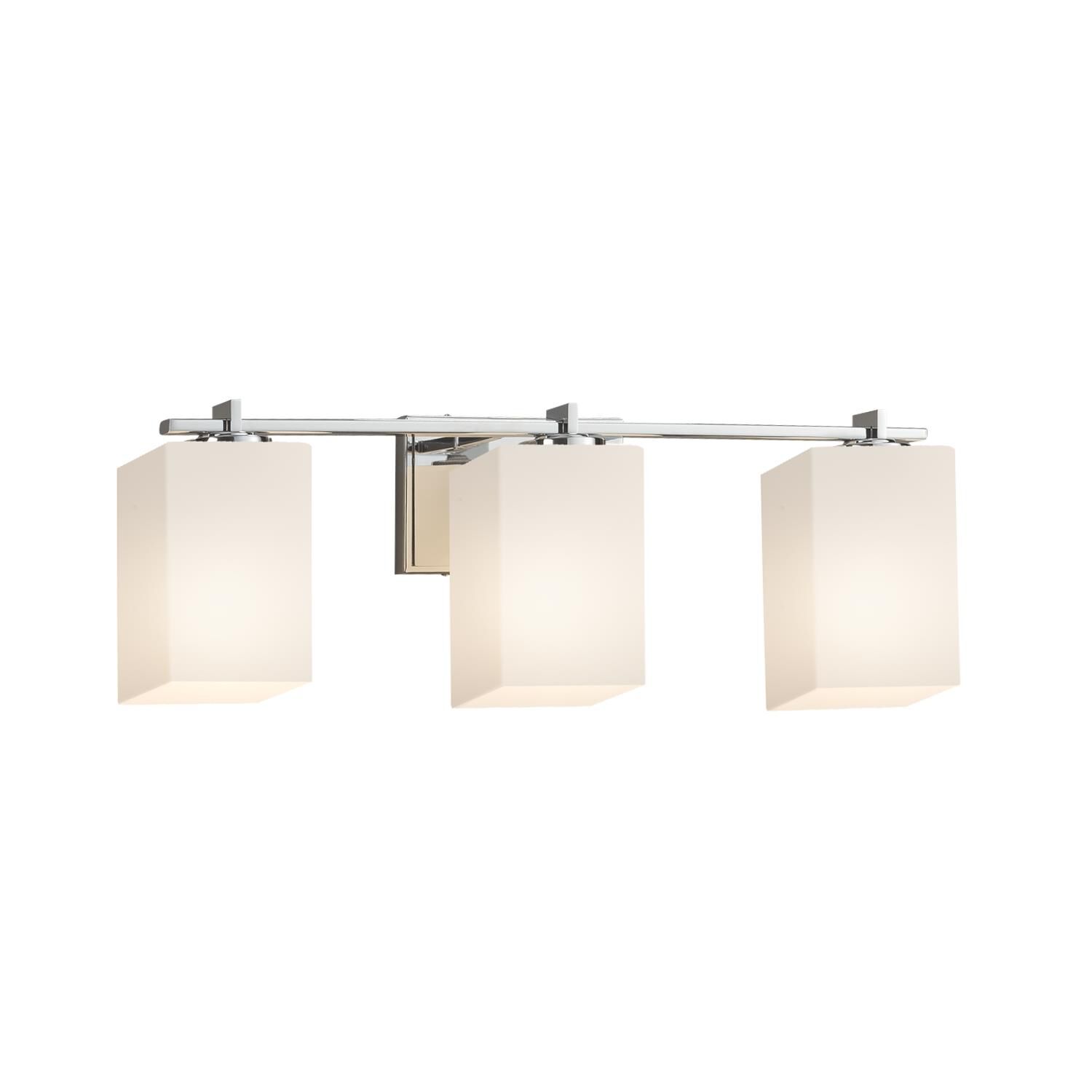 Fusion 24 Inch 3 Light Bath Vanity Light by Justice Design Group - Clearance