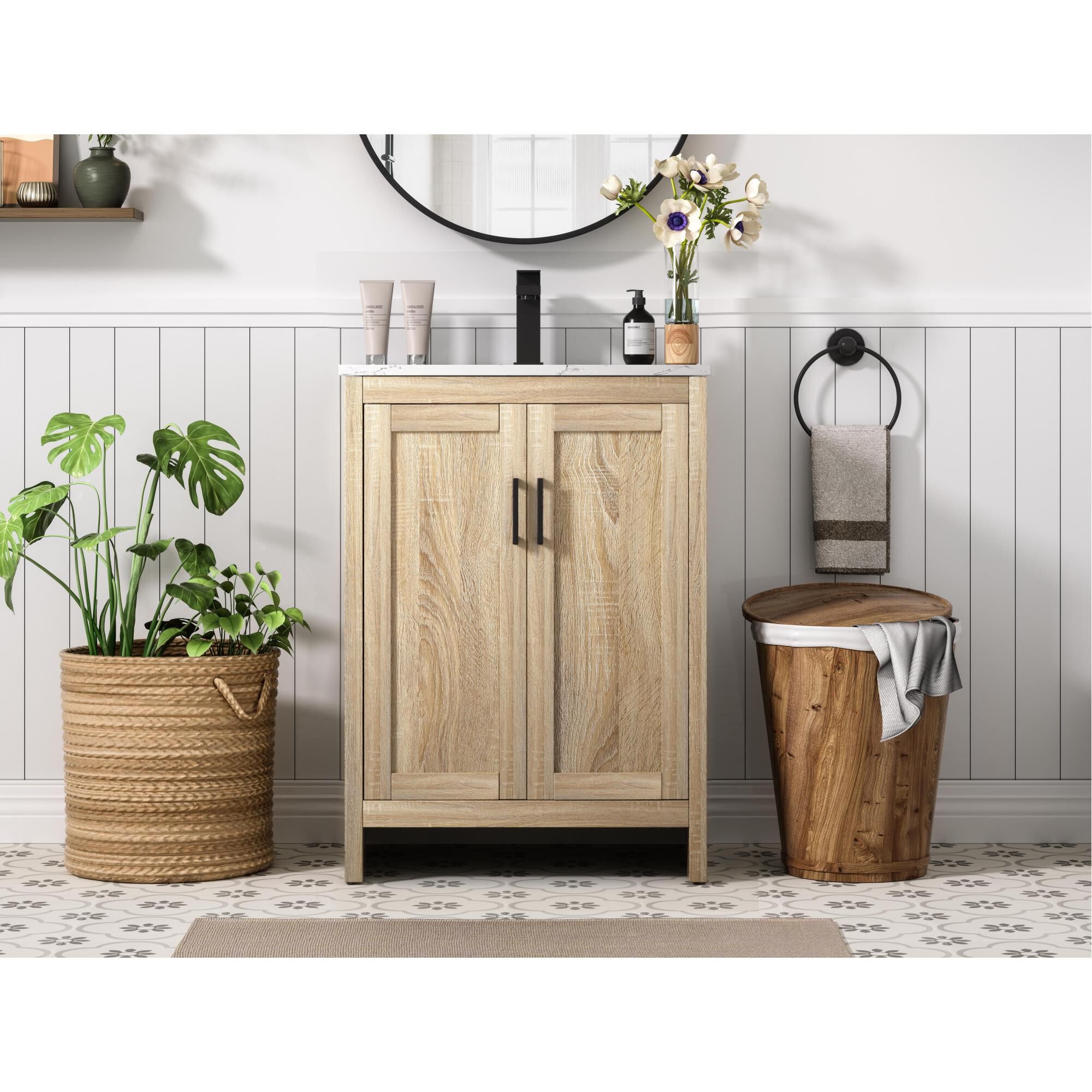 Finnley 24 Inch Bath Vanity by Elegant Dcor