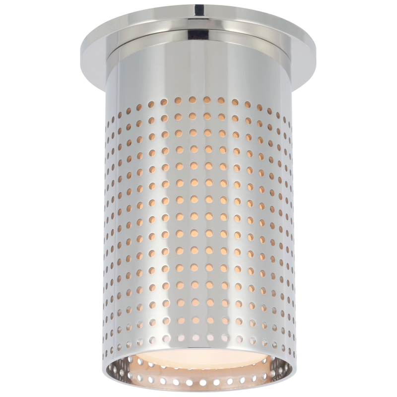 Kelly Wearstler Precision 3 Inch 1 Light LED Flush Mount by Visual Comfort Signature Collection