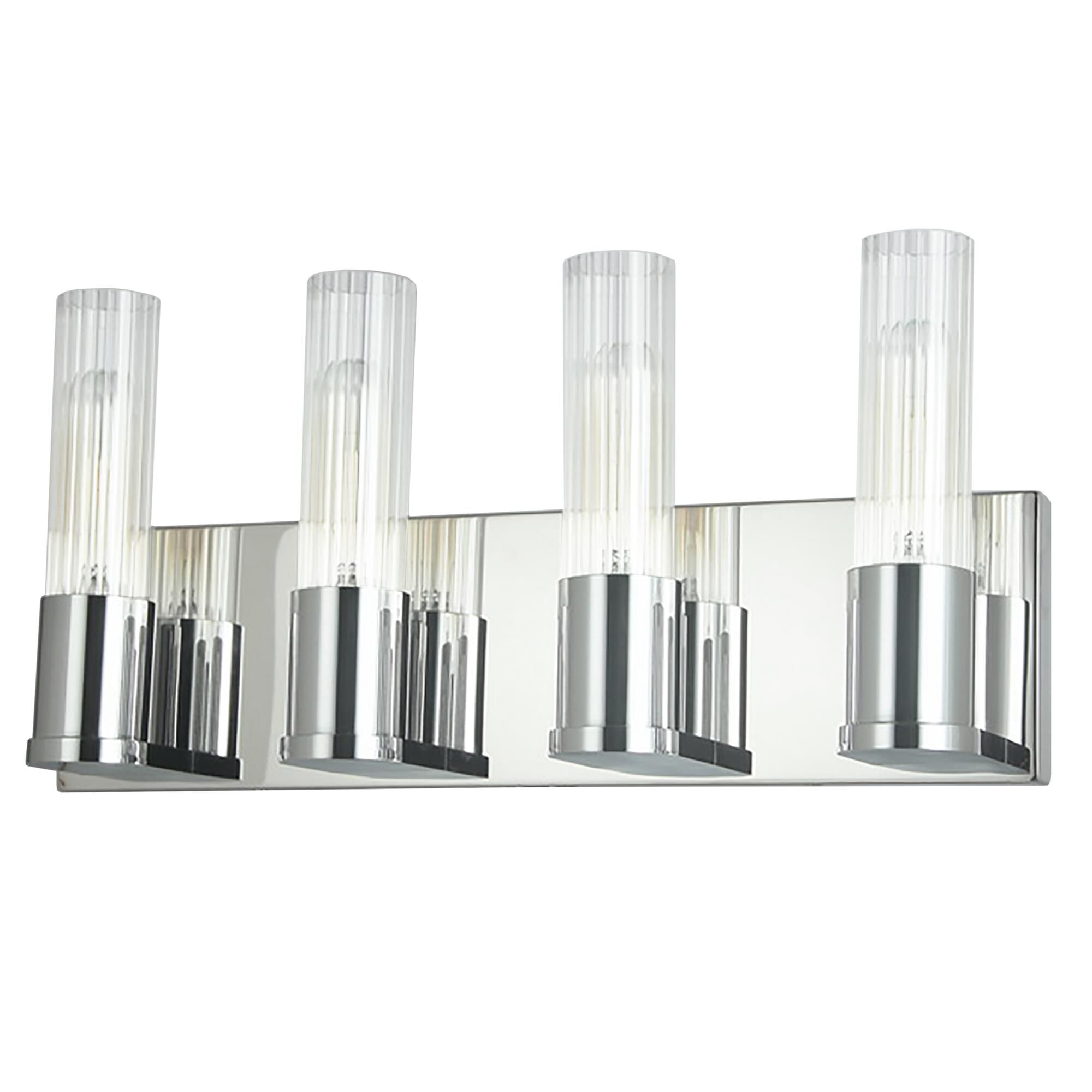 Tube 17 Inch 4 Light Bath Vanity Light by Dainolite