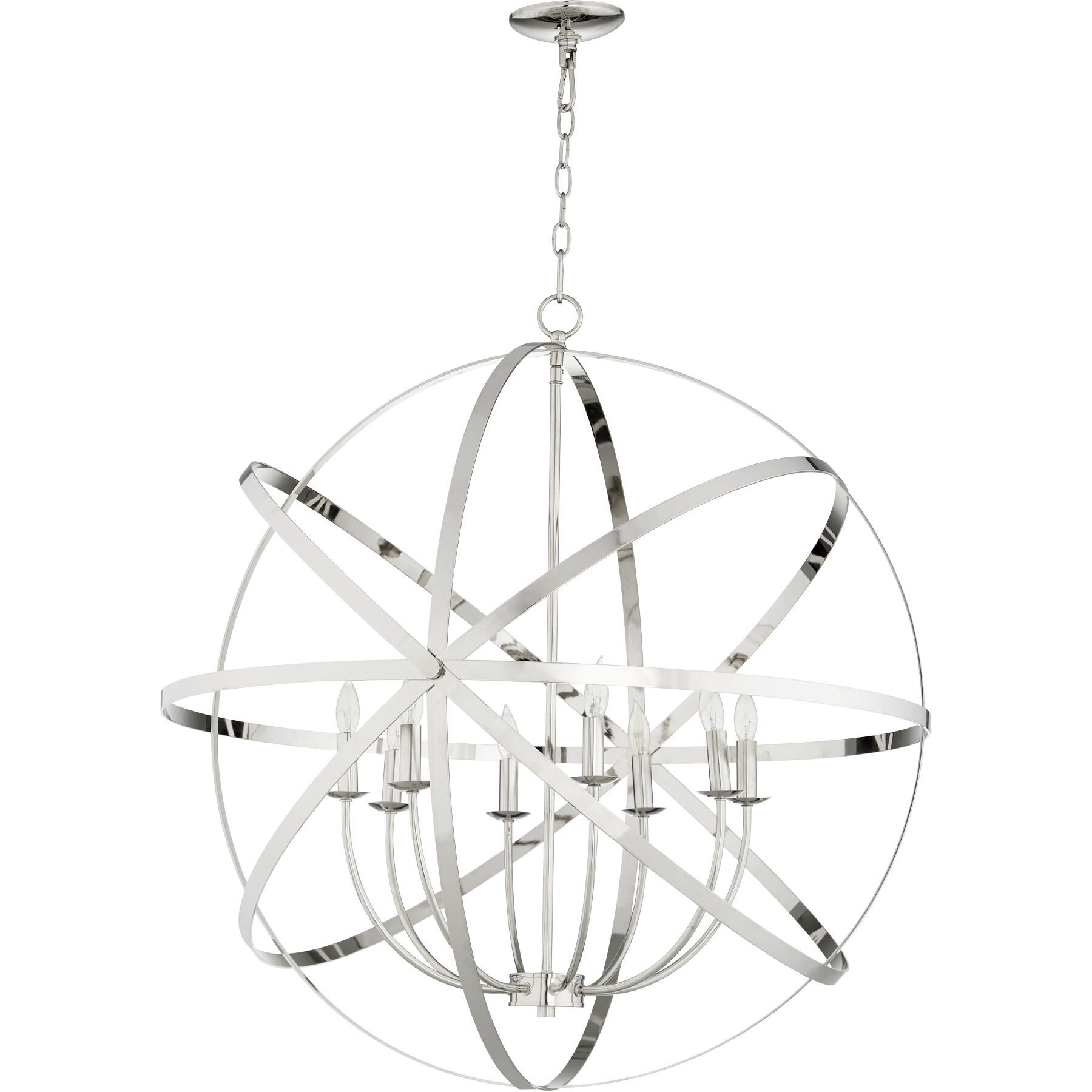Celeste 33 Inch 8 Light Chandelier by Quorum International