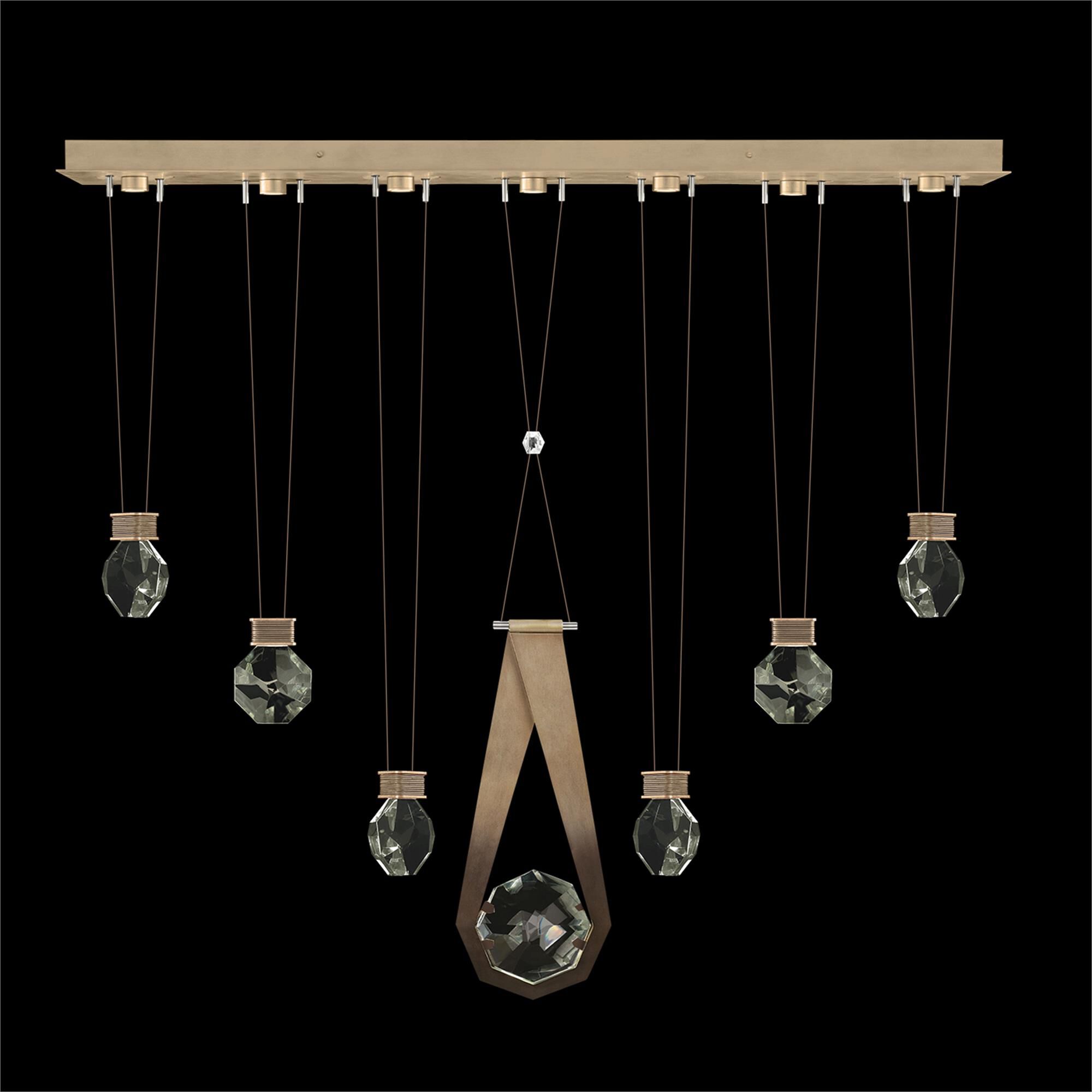 Aria 60 Inch Linear Suspension Light by Fine Art Handcrafted Lighting