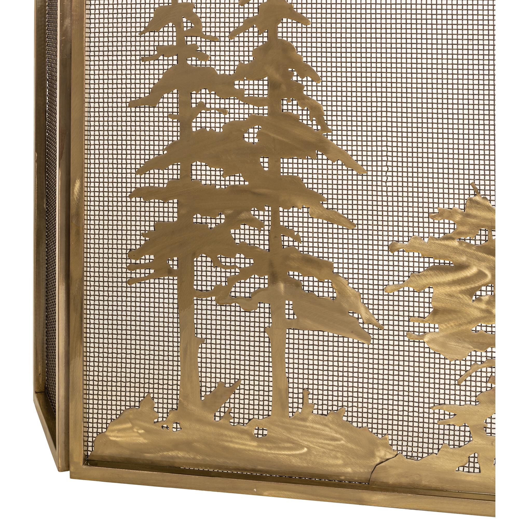 Shown in Brass Tint finish