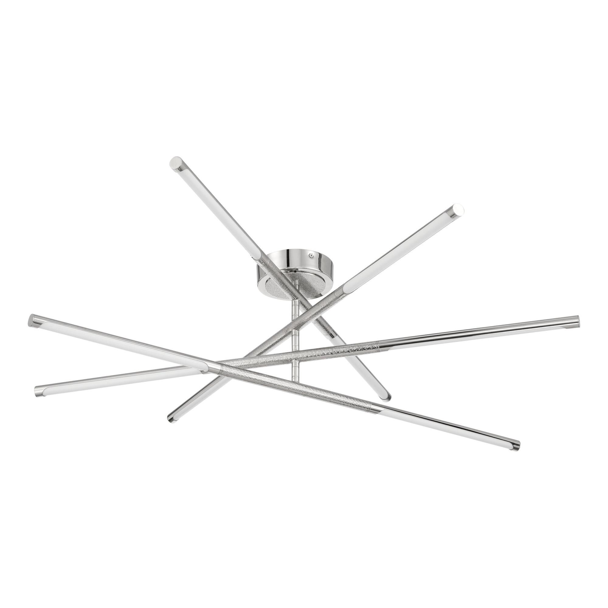 Shown in Polished Nickel finish and White glass