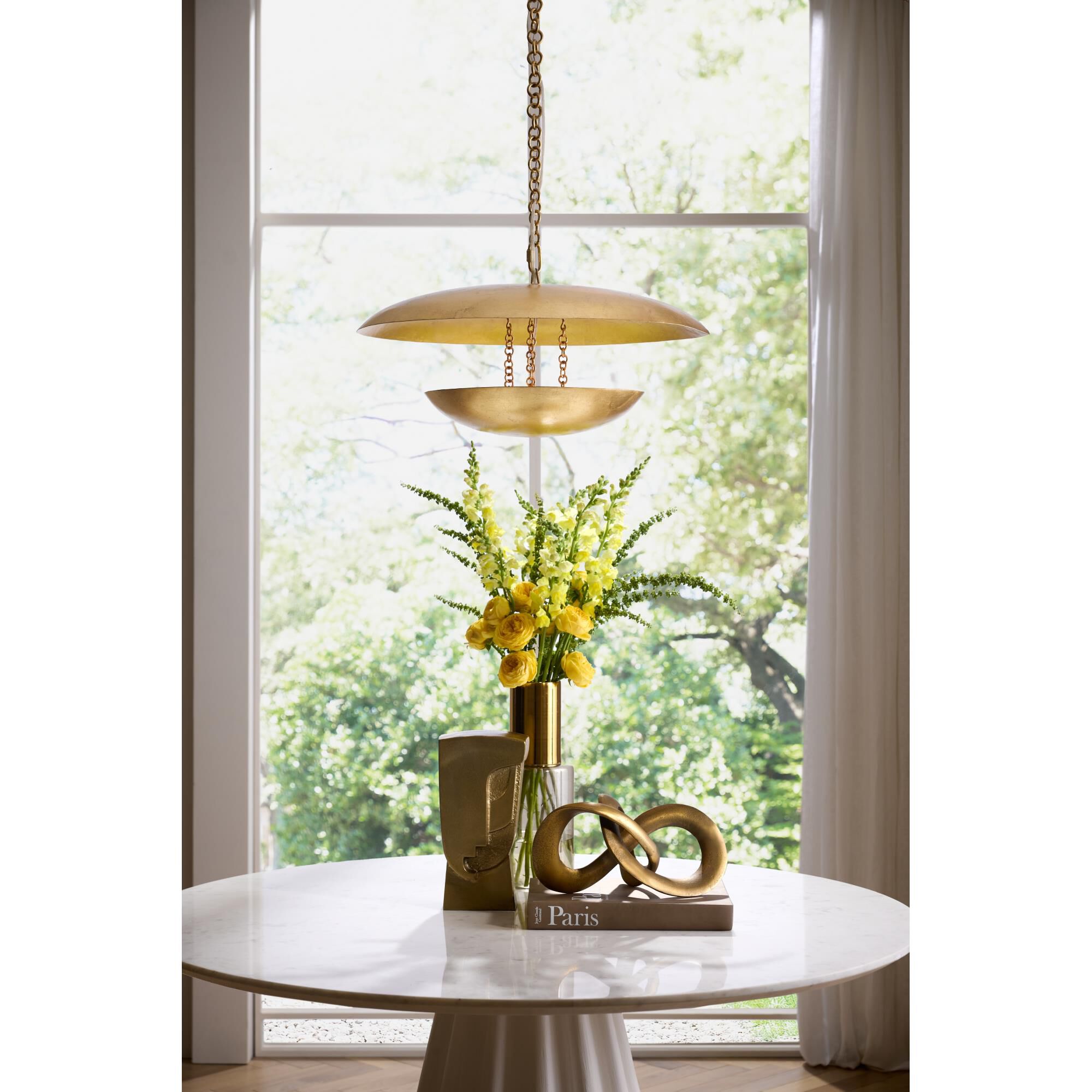 Shown in Gold Leaf finish