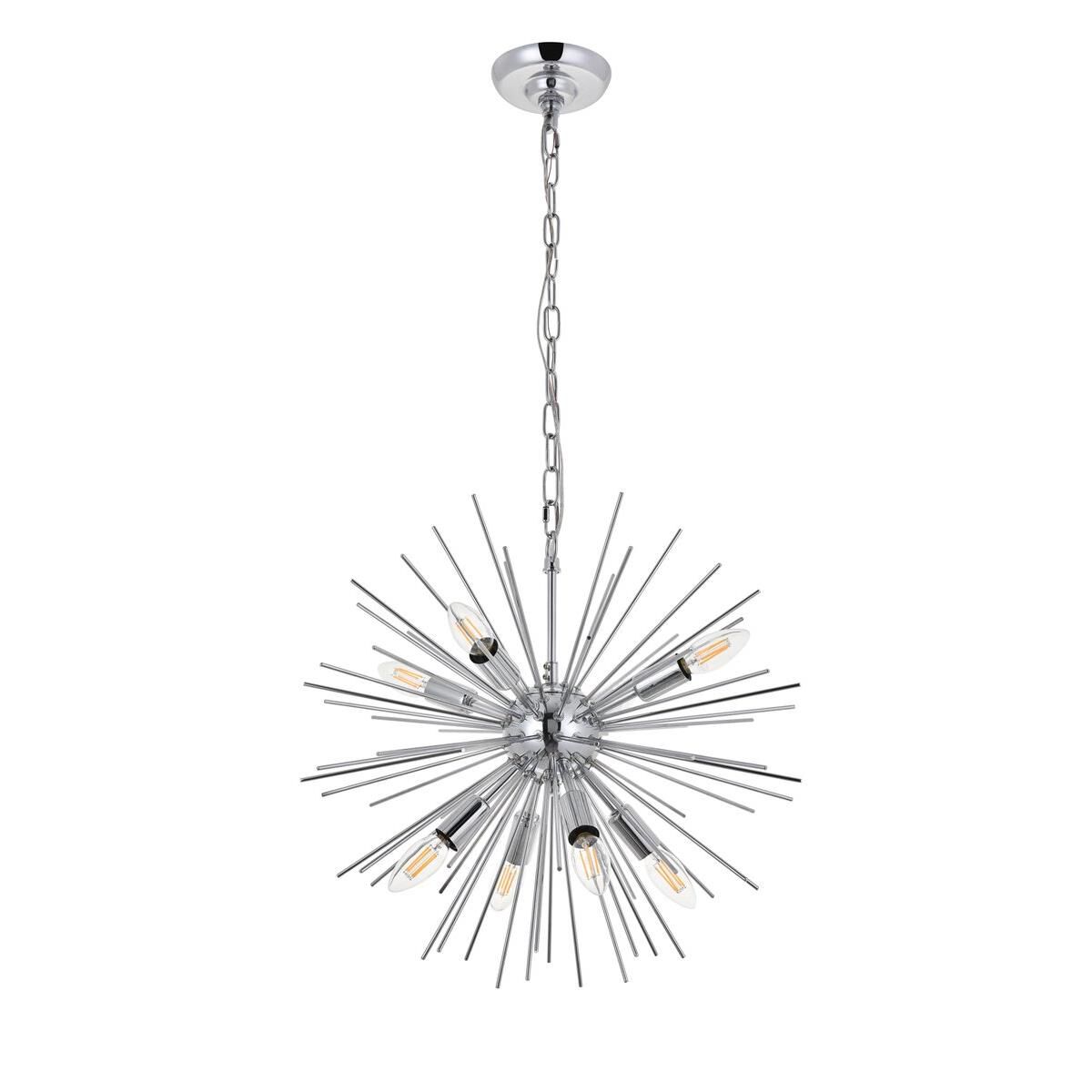 Timber 20 Inch Large Pendant by Elegant Lighting