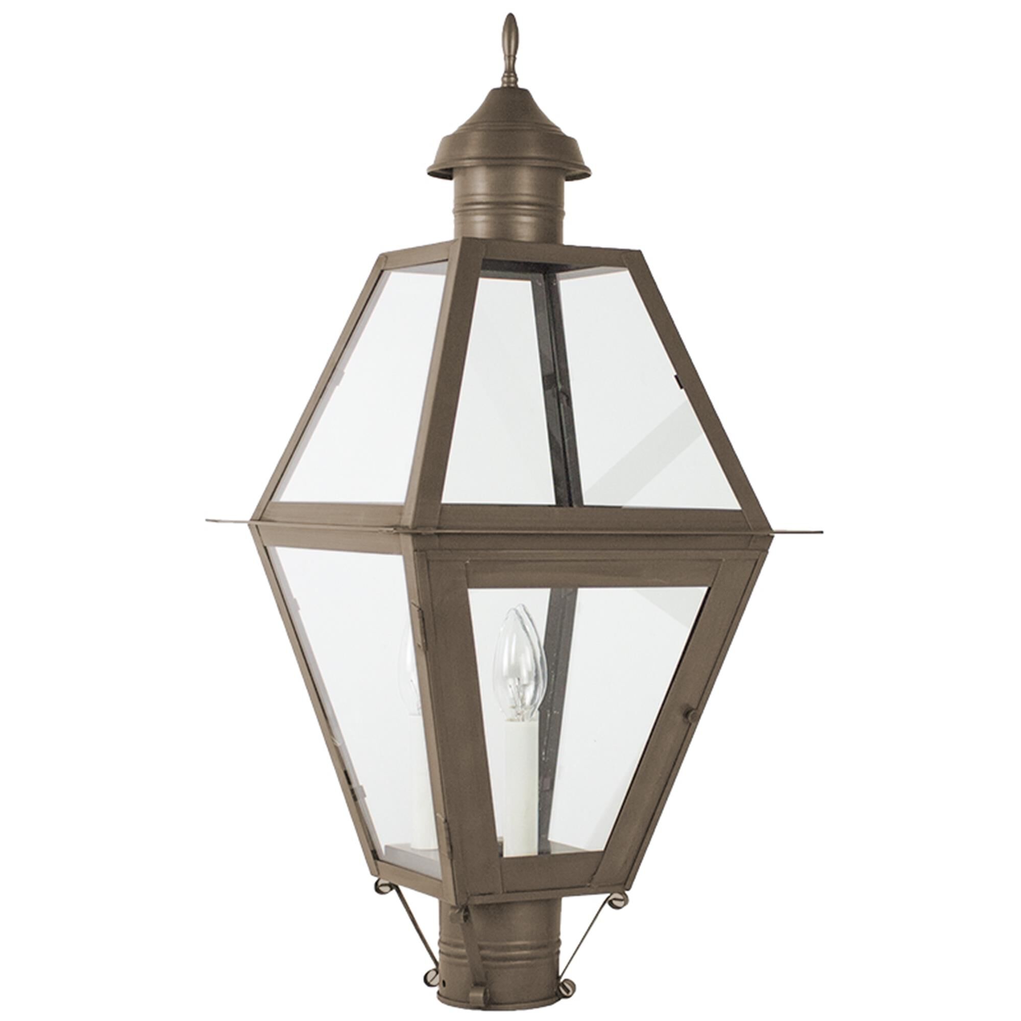 Boston 27 Inch 3 Light Outdoor Post Lamp,