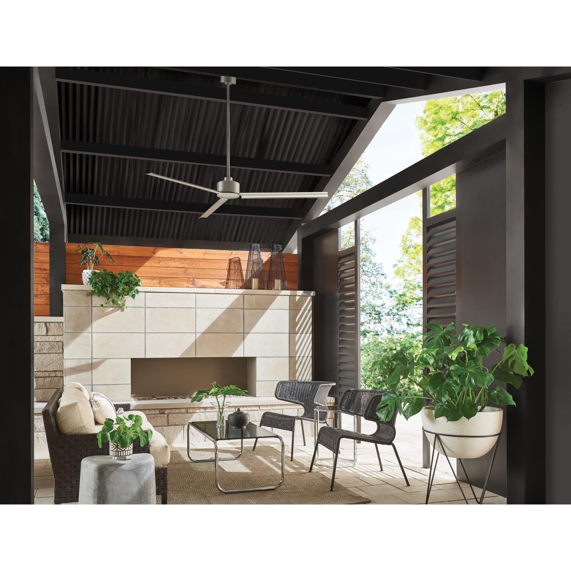 Indy Outdoor Rated 72 Inch Ceiling Fan by Hinkley Lighting