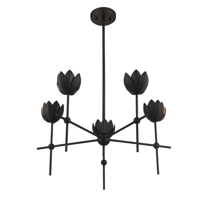 26 Inch Chandelier by Meridian Lighting