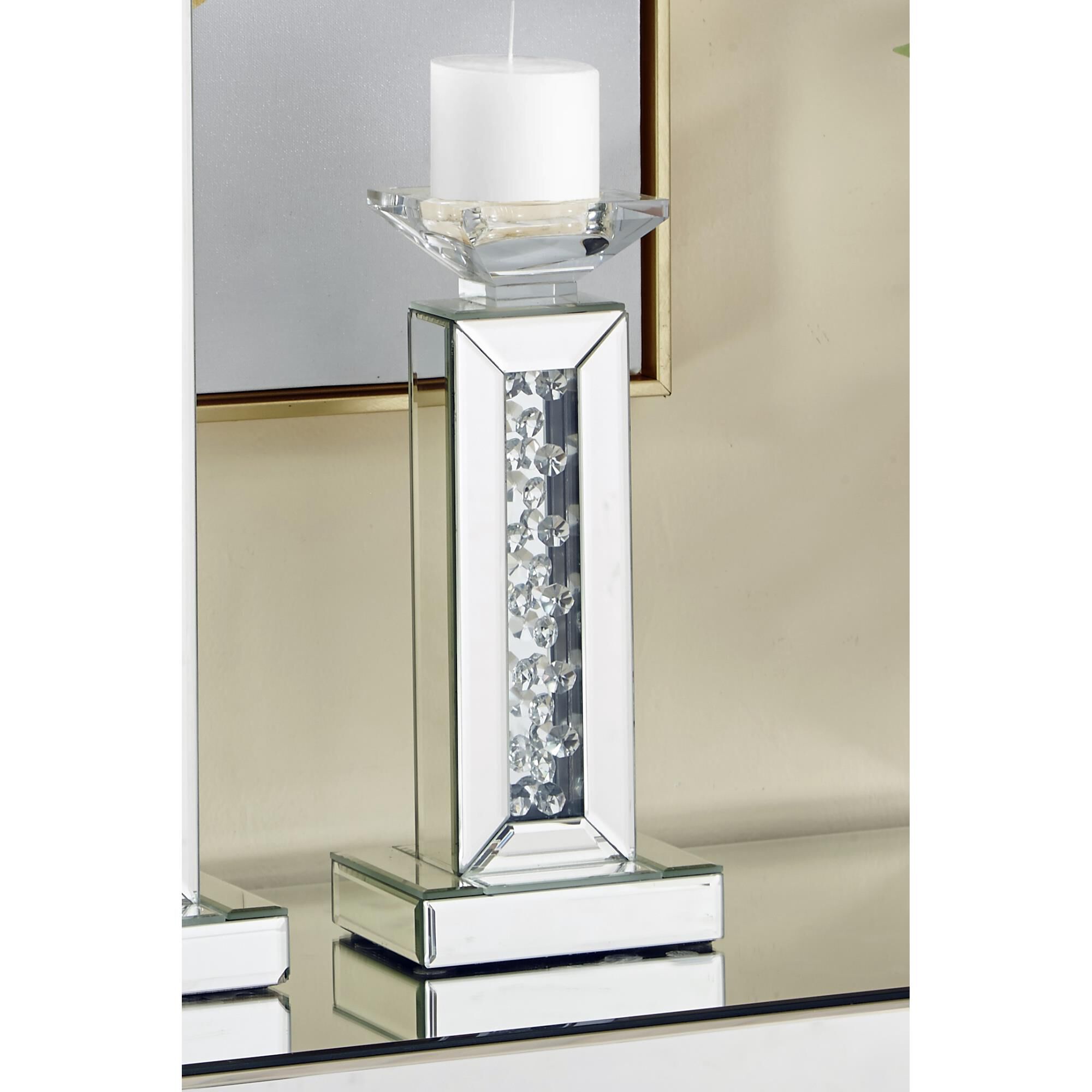 Sparkle Candle Holder by Elegant Decor