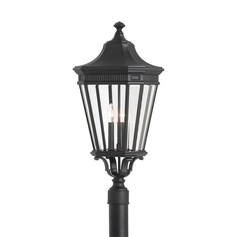 Cotswold Lane 27 Inch Tall 3 Light Outdoor Post Lamp by Generation Lighting
