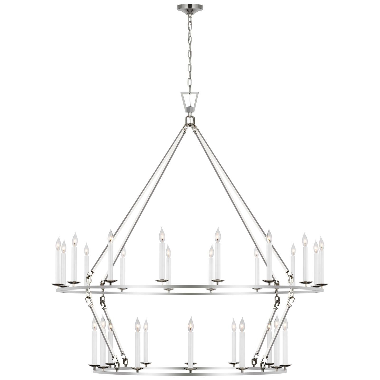 Chapman and Myers Darlana 61 Inch 28 Light LED Chandelier by Visual Comfort Signature Collection