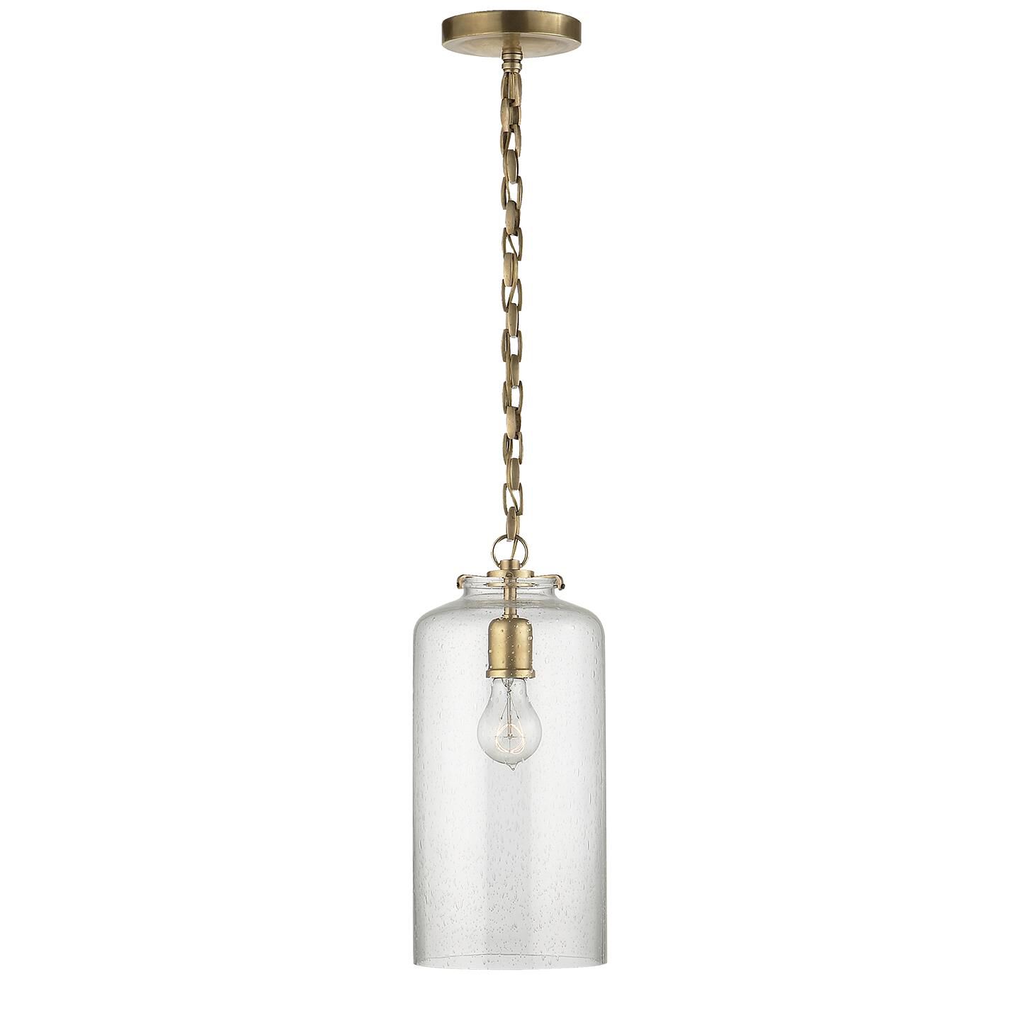 Visual Comfort Signature Collection Thomas O'Brien Katie 7 Inch Mini Pendant