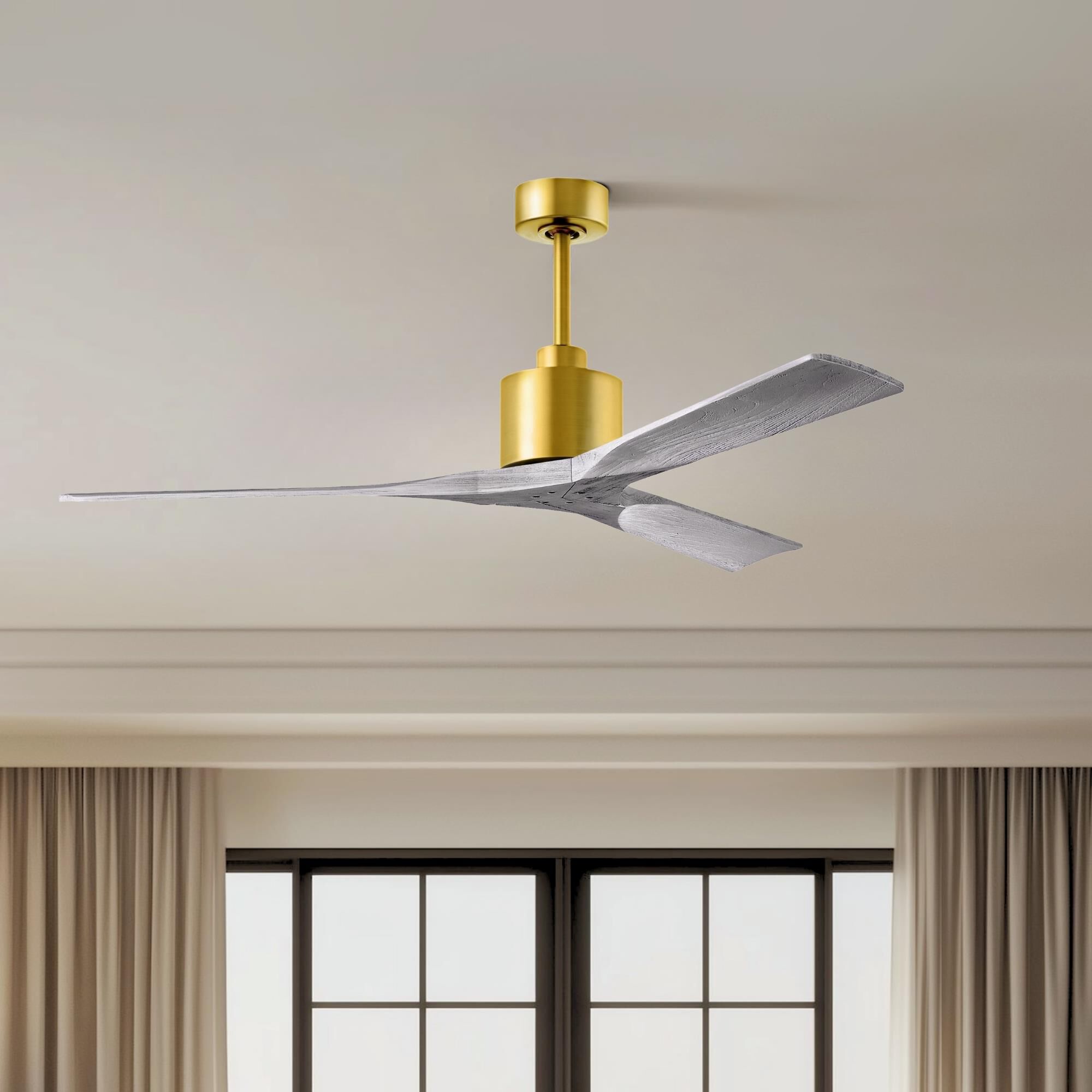 Shown in Brushed Brass finish