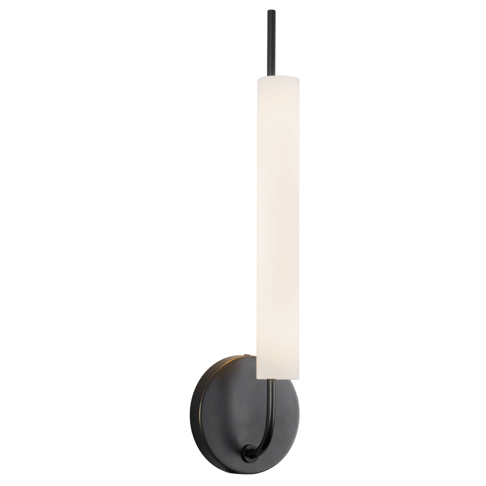 Shown in Urban Bronze finish and Matte Opal glass