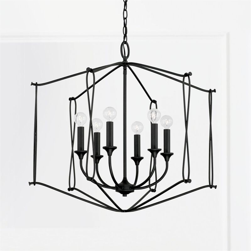 Bentley 28 Inch Cage Pendant by Capital Lighting Fixture Company