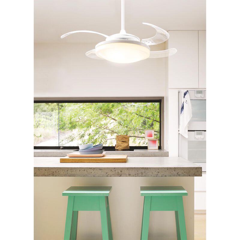 Evo2 52 Inch Ceiling Fan with Light Kit by Beacon Lighting - Clearance