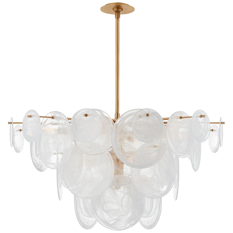 Aerin Loire 37 Inch 9 Light Chandelier by Visual Comfort Signature Collection