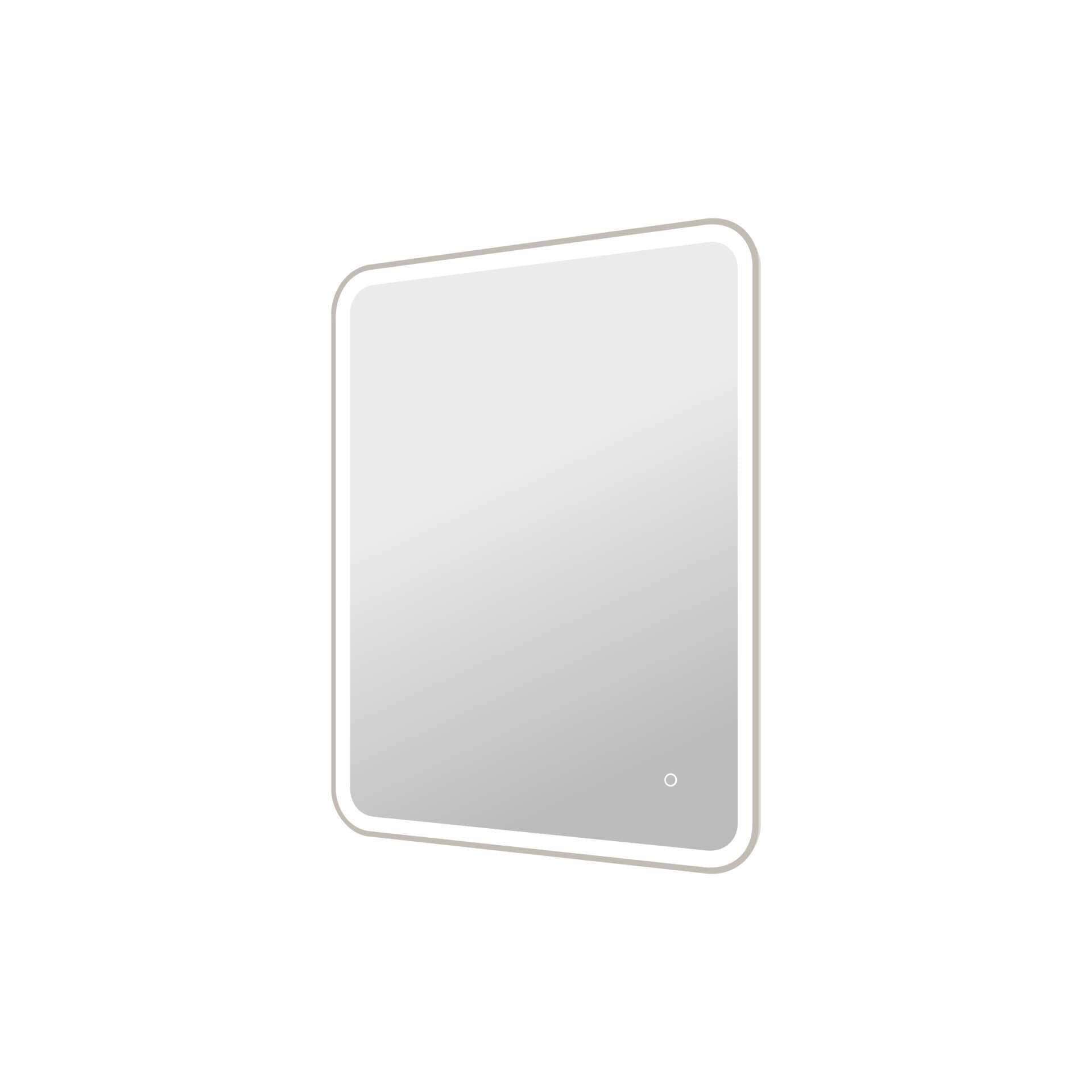Harmoni 40 Inch Rectangular LED Lighted Mirror by Elegant Decor