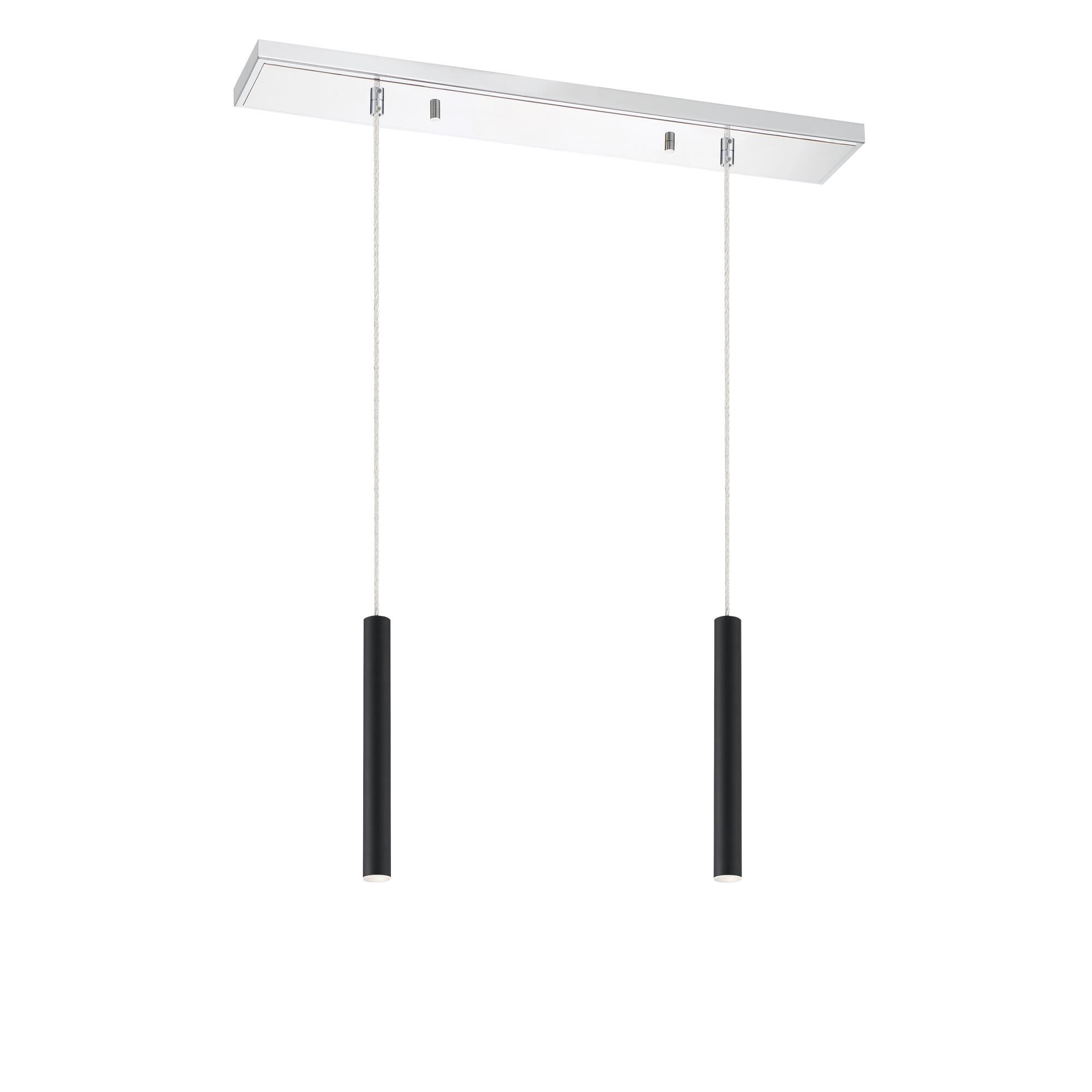 Forest 30 Inch 2 Light LED Linear Suspension Light by Z-Lite