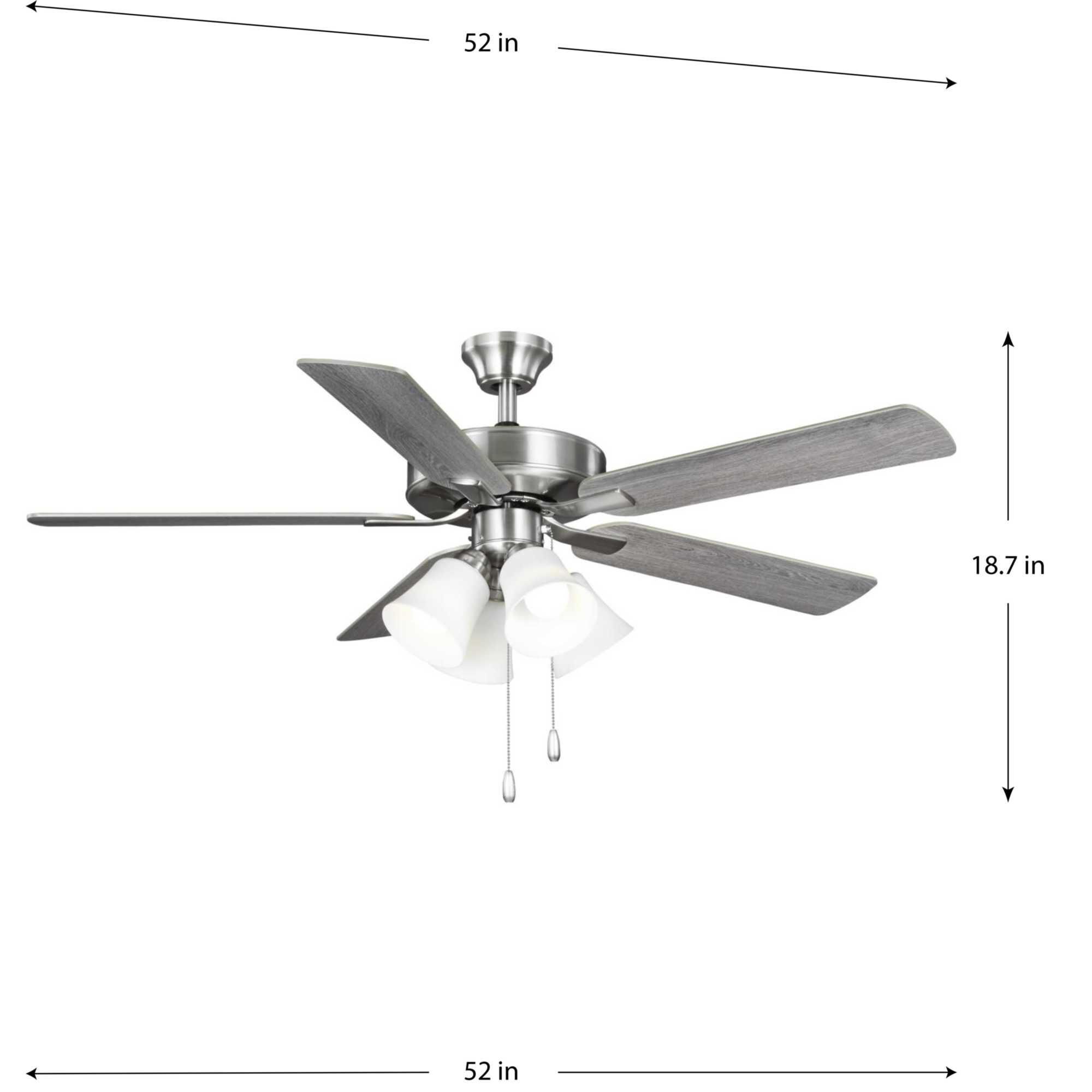Airpro Builder Fan Ceiling Fan by Progress Lighting