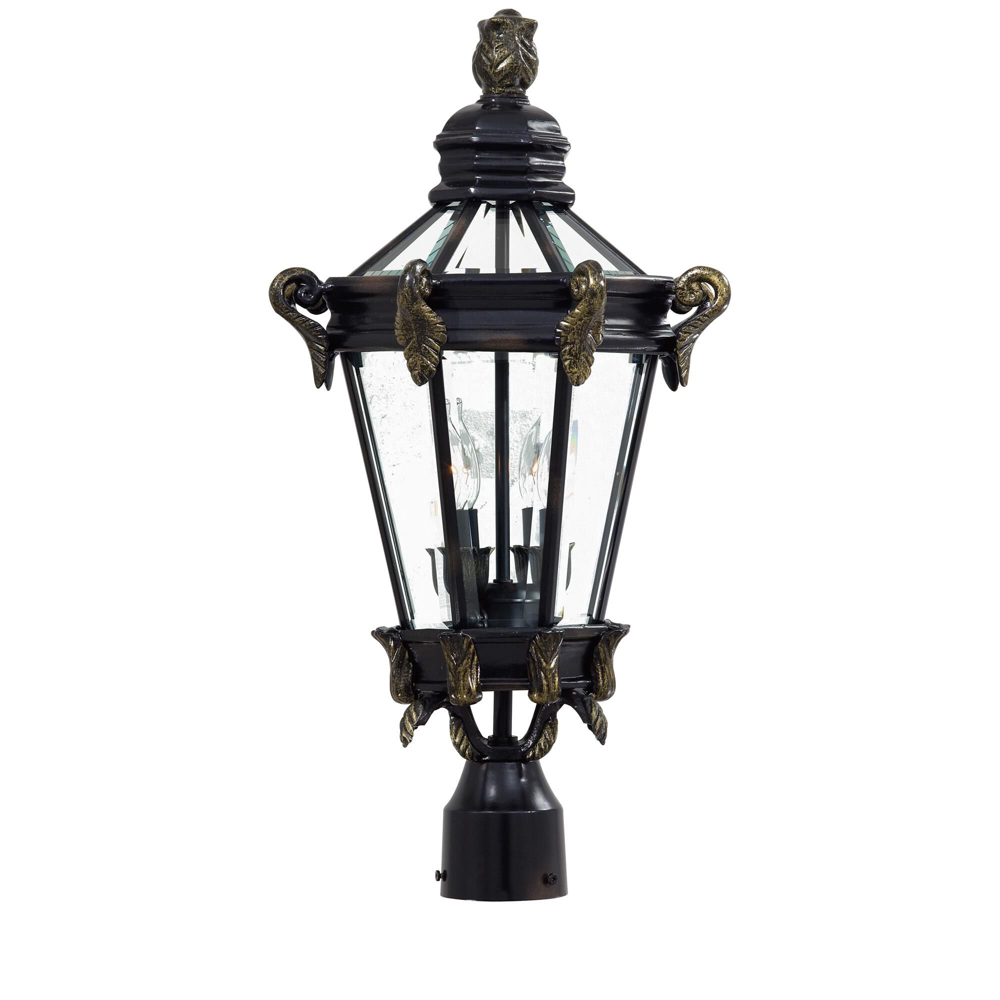 Shown in Heritage W/ Gold Highlights finish and Clear Beveled glass