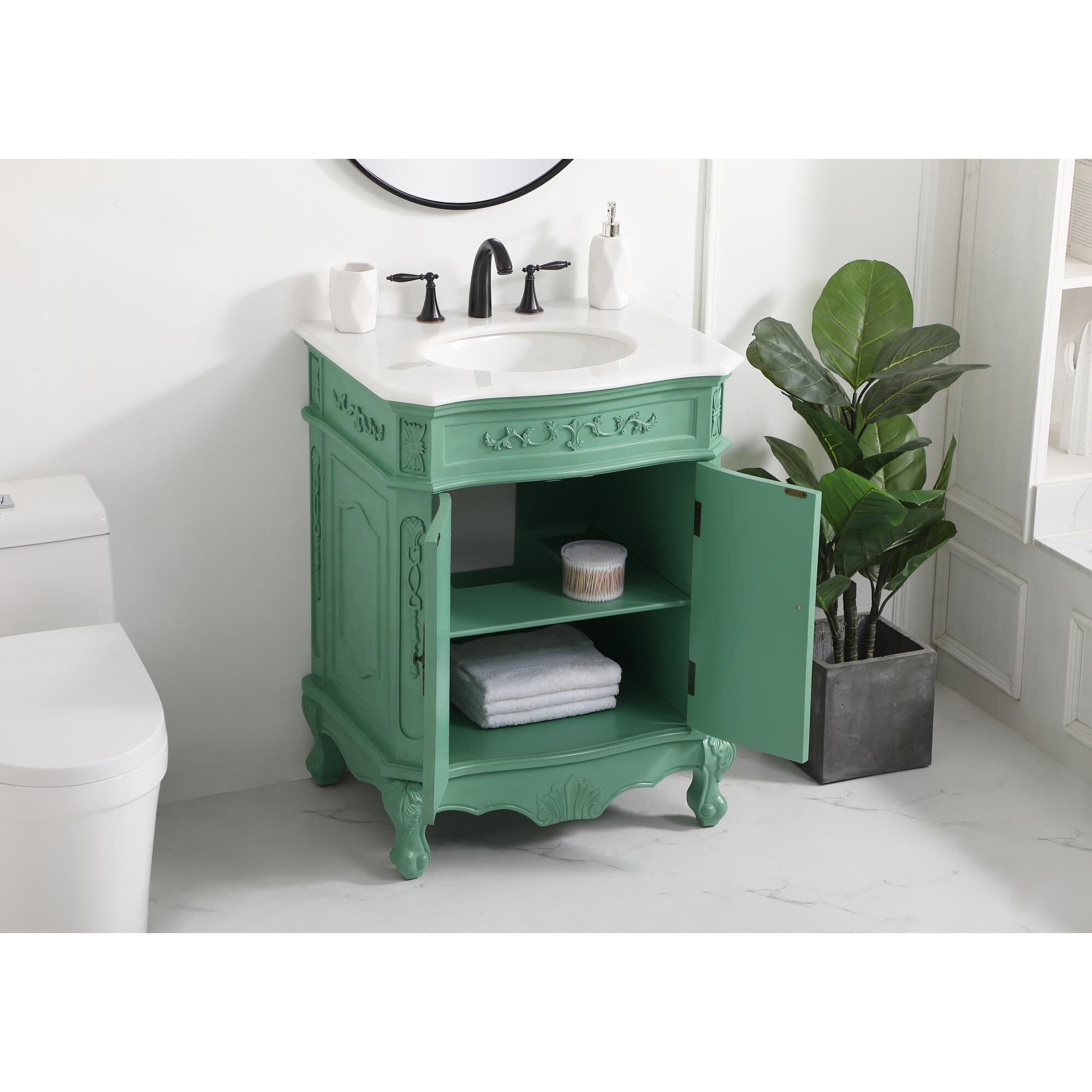 Shown in Vintage Mint finish