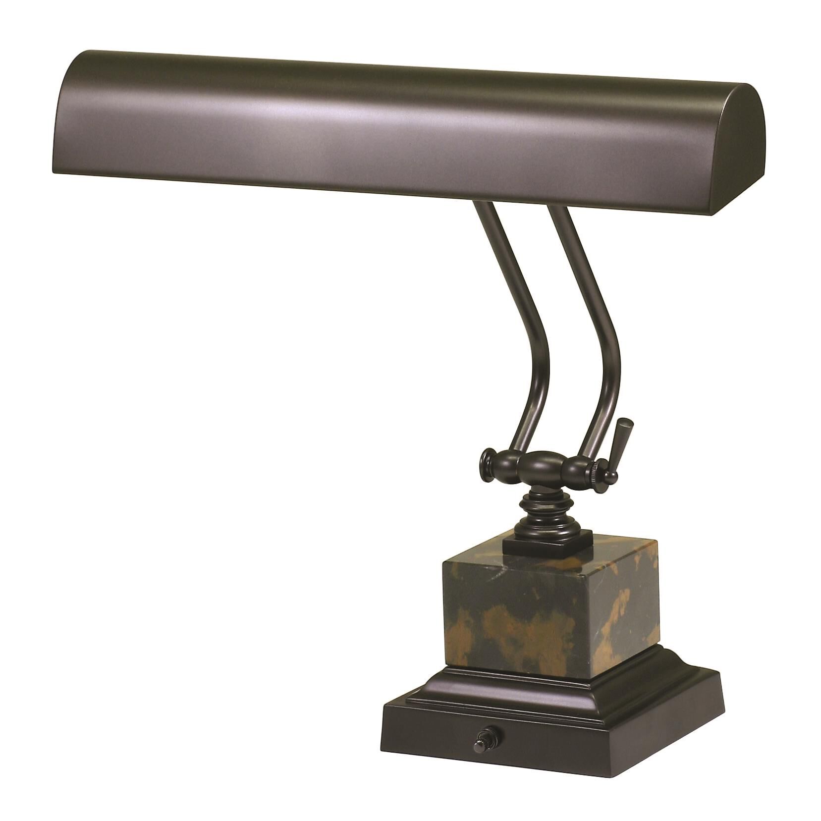 Shown in Mahogany Bronze finish and Metal shade