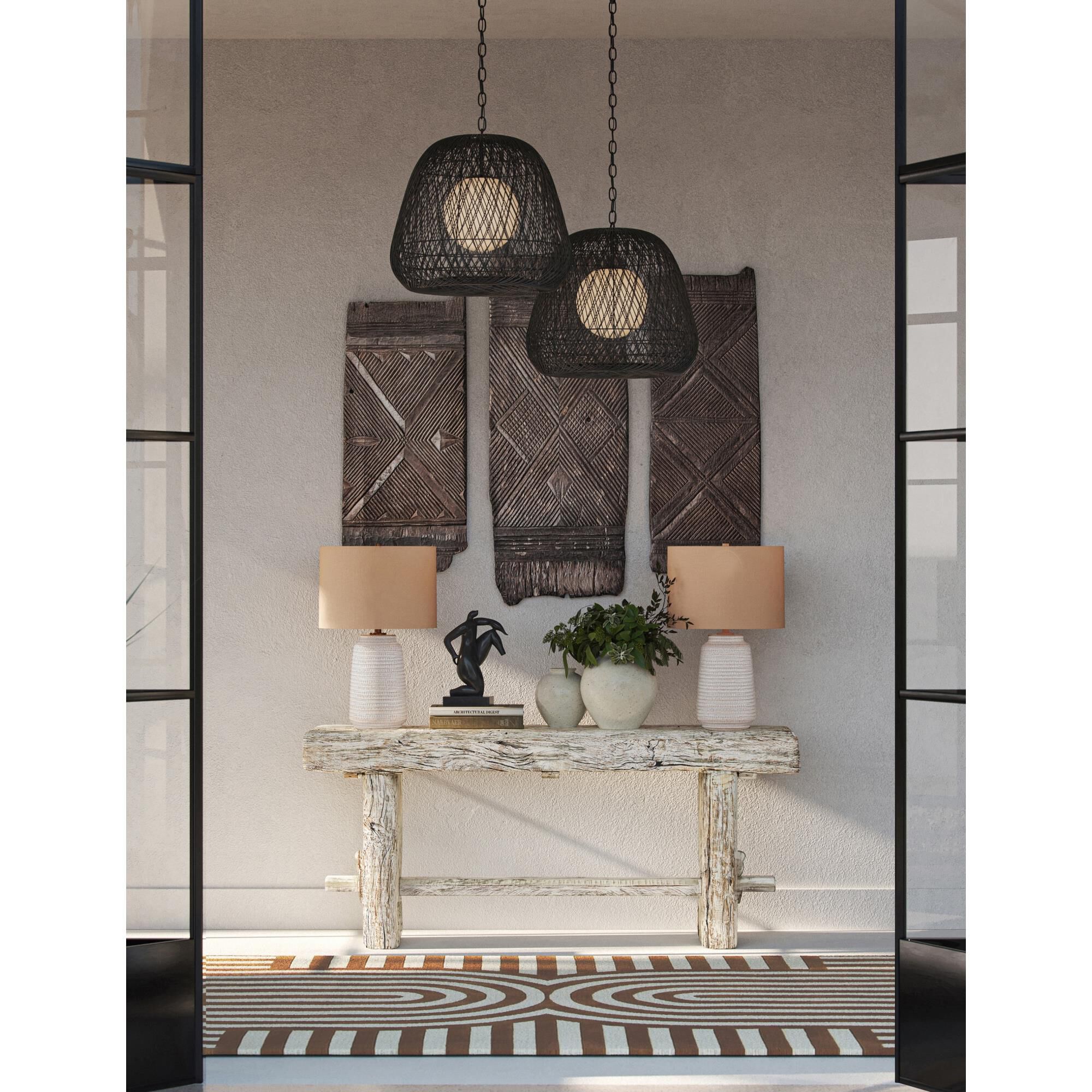 Shown in Whitewash finish