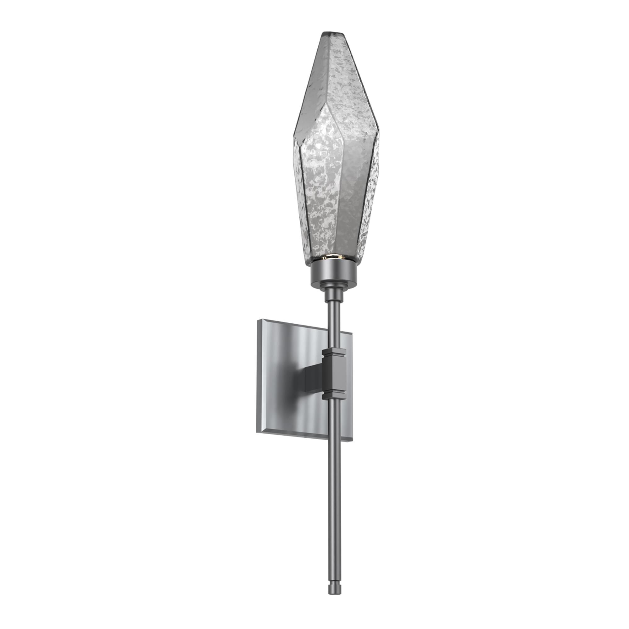 Rock Crystal Wall Sconce by Hammerton Studio