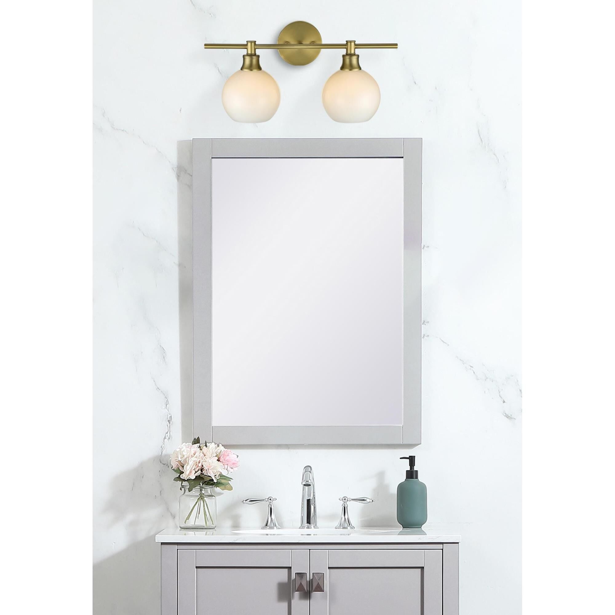 Shown in Satin Gold finish