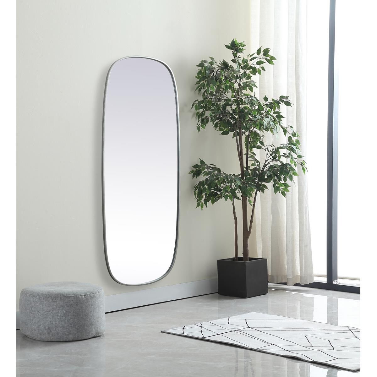 Brynn 60 Inch Decorative Mirror by Elegant Decor