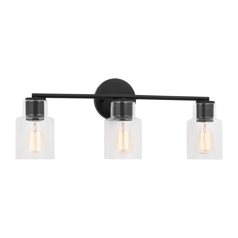 Drew & Jonathan Sayward 24 Inch 3 Light Bath Vanity Light by Visual Comfort Studio