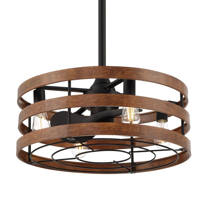 Audrey 26 Inch Chandelier Ceiling Fan with Light Kit by Minka Aire