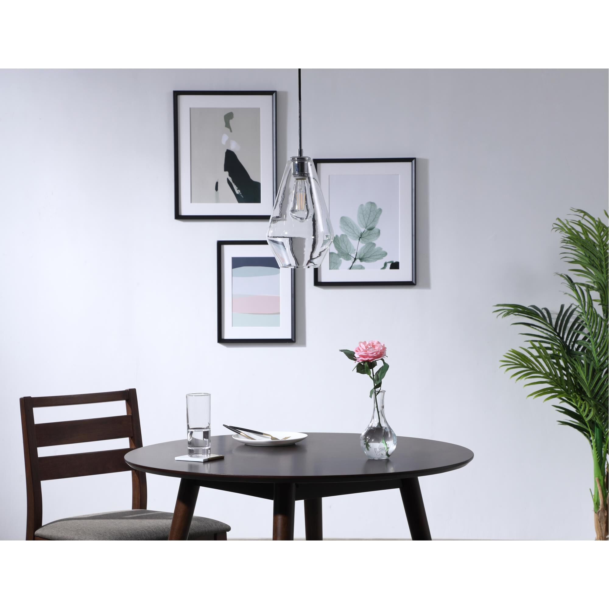 Gene 7 Inch Mini Pendant by Elegant Lighting