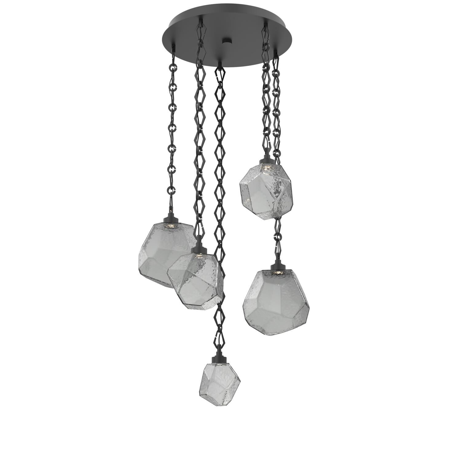 Levi Wilson Gem 23 Inch Multi Light Pendant by Hammerton Studio