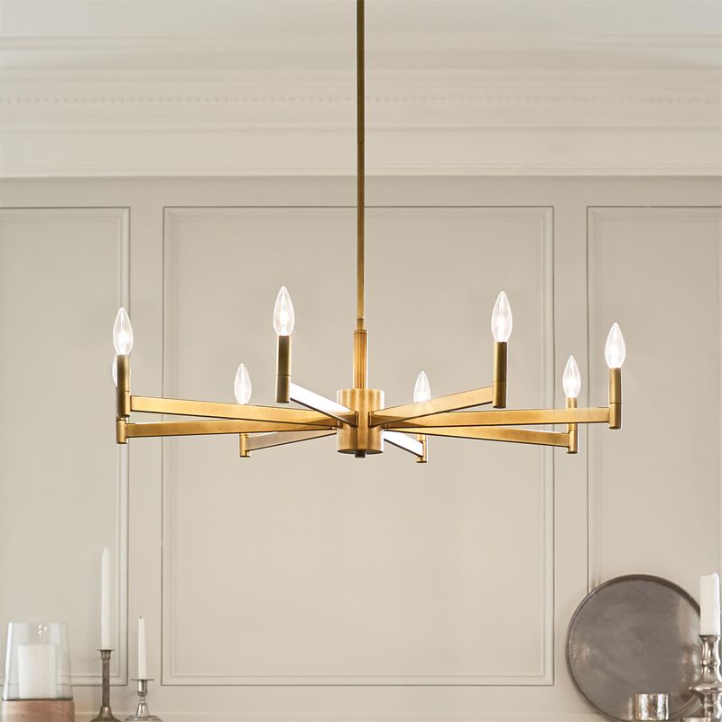 Erzo 36 Inch Chandelier by Kichler