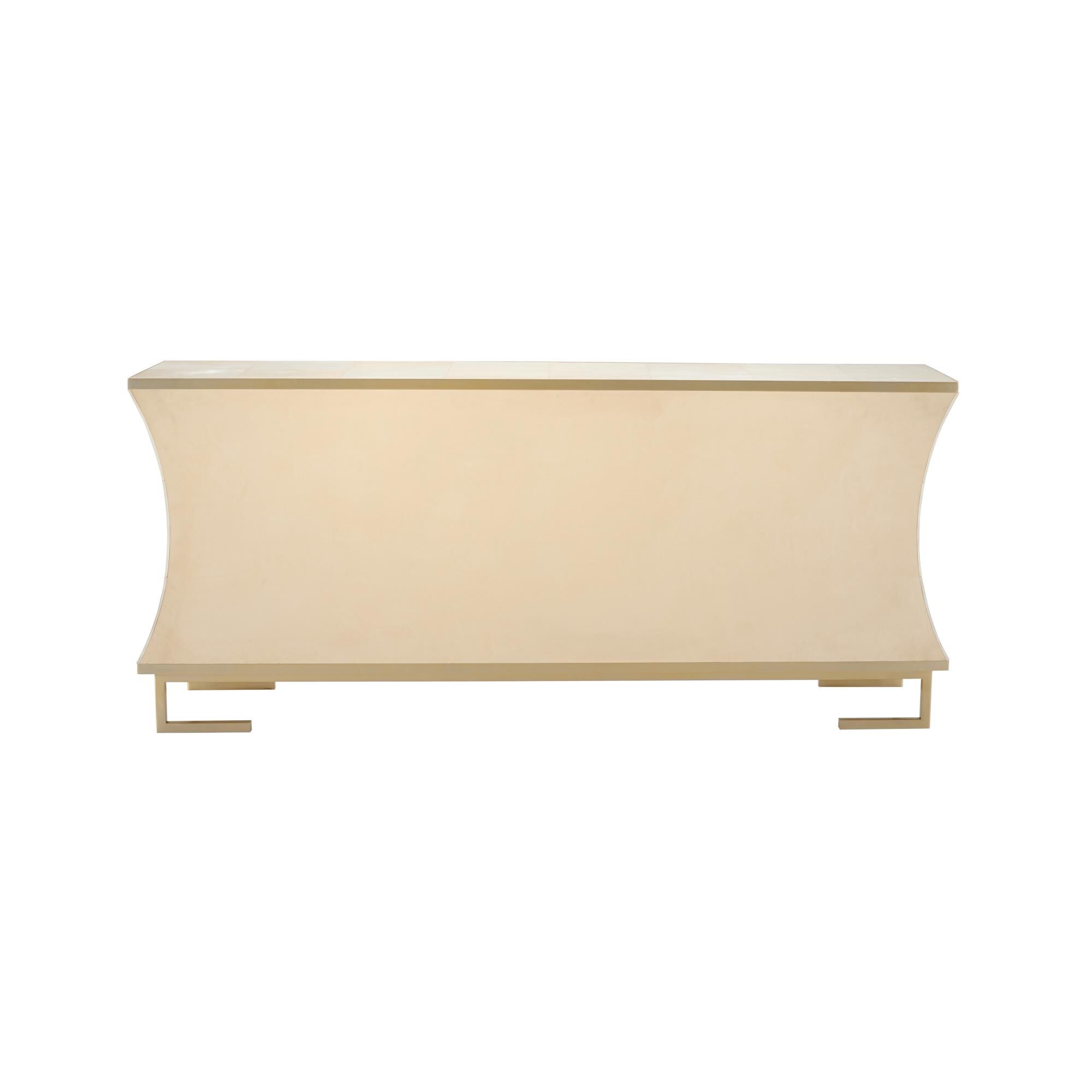 Shown in White and Cream finish