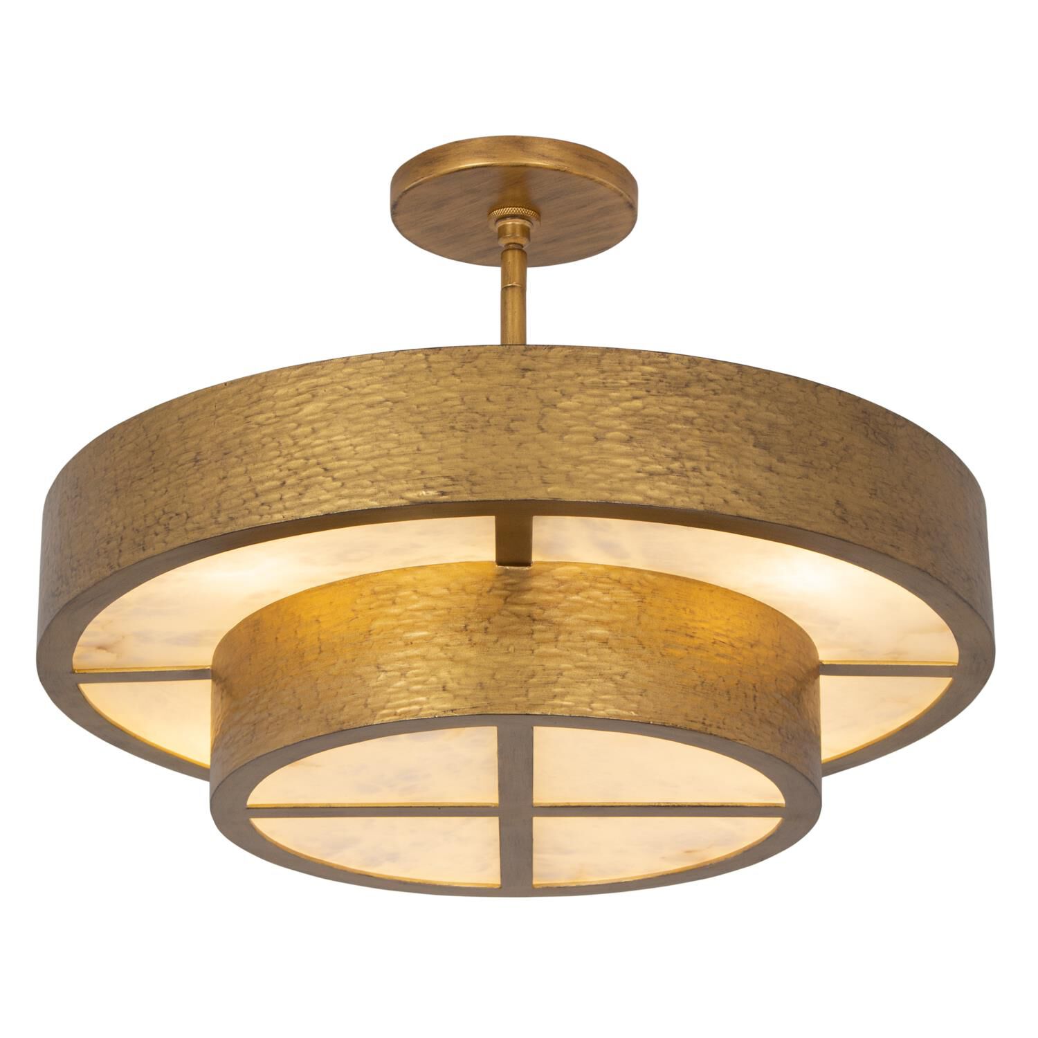 Moda 22 Inch Semi Flush Mount by Kalco Lighting