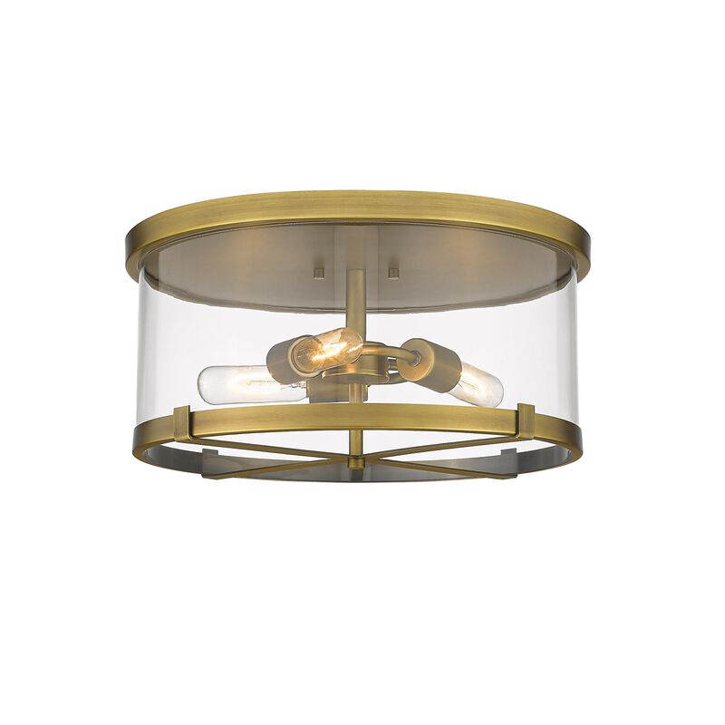 Callista 16 Inch 3 Light Flush Mount by Z-Lite